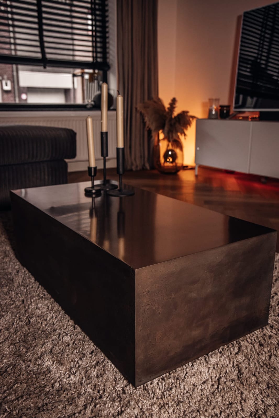 Salontafel in sfeervol interieur